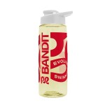 Gravel 26oz Tritan® Flair Bottle - Transparent Pastel Yellow White Screen Print Gravel 26oz Tritan® Flair Bottle - Transparent Pastel Yellow White Screen Print