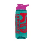 Gravel 26oz Tritan® Flair Bottle - Translucent Teal Pink Screen Print Gravel 26oz Tritan® Flair Bottle - Translucent Teal Pink Screen Print