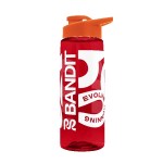 Gravel 26oz Tritan® Flair Bottle - Transparent Red Orange Screen Print Gravel 26oz Tritan® Flair Bottle - Transparent Red Orange Screen Print