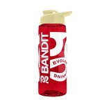 Gravel 26oz Tritan® Flair Bottle - Transparent Red Pastel Yellow Screen Print Gravel 26oz Tritan® Flair Bottle - Transparent Red Pastel Yellow Screen Print