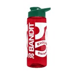 Gravel 26oz Tritan® Flair Bottle - Transparent Red Dark Green Screen Print Gravel 26oz Tritan® Flair Bottle - Transparent Red Dark Green Screen Print
