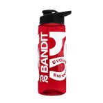Gravel 26oz Tritan® Flair Bottle - Transparent Red Black Screen Print Gravel 26oz Tritan® Flair Bottle - Transparent Red Black Screen Print