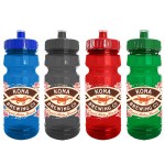 Cycle 24oz Recycled Transparent Bike Bottle w/Push-Pull Lid 1 Cycle 24oz Recycled Transparent Bike Bottle w/Push-Pull Lid 1