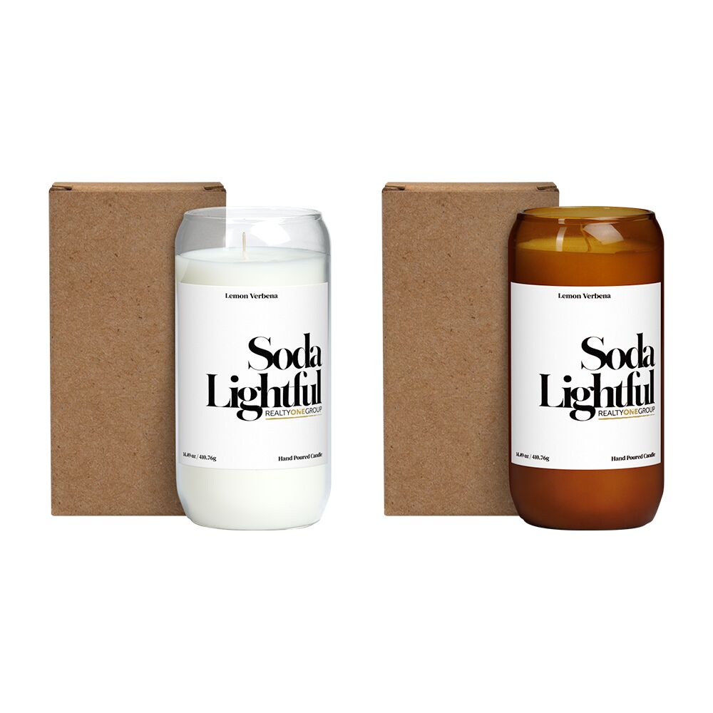 Flicker 16 oz Soda Shape Candle 1