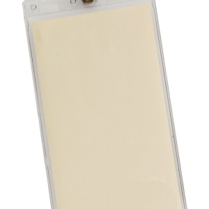 4" x 8" Blank Oversized Vertical Vinyl Pouch with Bulldog Clip 1 4" x 8" Blank Oversized Vertical Vinyl Pouch with Bulldog Clip 1