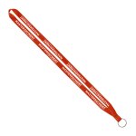 IMPORT Rush 1/2" Polyester Lanyard with Sewn Silver Metal Split-Ring - Royal Blue Blank IMPORT Rush 1/2" Polyester Lanyard with Sewn Silver Metal Split-Ring - Royal Blue Blank
