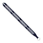 IMPORT Rush 1/2" Polyester Lanyard with Sewn Silver Metal Split-Ring - Grass Green Blank IMPORT Rush 1/2" Polyester Lanyard with Sewn Silver Metal Split-Ring - Grass Green Blank