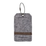 Poplar Felt Luggage Tag - Distressed Brown Blank Poplar Felt Luggage Tag - Distressed Brown Blank