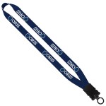 3/4" rPET Dye-Sublimated Waffle Weave Lanyard with Plastic Snap-Buckle Release 1 3/4" rPET Dye-Sublimated Waffle Weave Lanyard with Plastic Snap-Buckle Release 1
