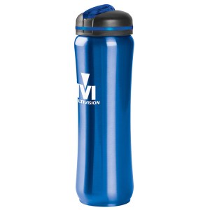 Slim Stainless Water Bottle - 28 Oz. 1 Slim Stainless Water Bottle - 28 Oz. 1