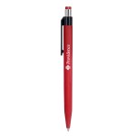 On Point Recycled Ballpoint Pen - Red Screen Print On Point Recycled Ballpoint Pen - Red Screen Print