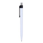 On Point Recycled Ballpoint Pen - White Blank On Point Recycled Ballpoint Pen - White Blank