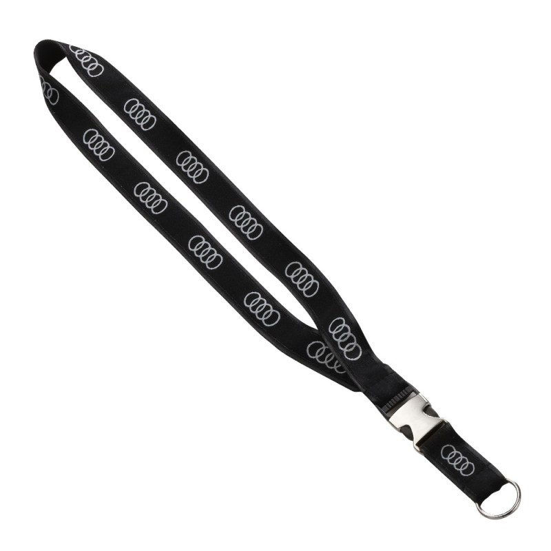IMPORT 3/4" Polyester Lanyard with Woven Ribbon and Metal Slide Buckle 1 IMPORT 3/4" Polyester Lanyard with Woven Ribbon and Metal Slide Buckle 1