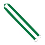 IMPORT Rush 3/4" Polyester 2-Ended Lanyard with Dual Sewn Silver Metal Split-Ring - Grass Green IMPORT Rush 3/4" Polyester 2-Ended Lanyard with Dual Sewn Silver Metal Split-Ring - Grass Green