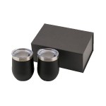 Napa Stemless Wine Tumbler Set - Black Blank Napa Stemless Wine Tumbler Set - Black Blank