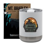 15 oz Basecamp Mt. Bradley Tumbler with Slider Lid - White Eyecandy Digital Transfer 15 oz Basecamp Mt. Bradley Tumbler with Slider Lid - White Eyecandy Digital Transfer