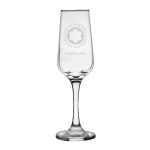 TOSCANA 6.5 Oz Champagne Glass - Clear Laser Engraving TOSCANA 6.5 Oz Champagne Glass - Clear Laser Engraving