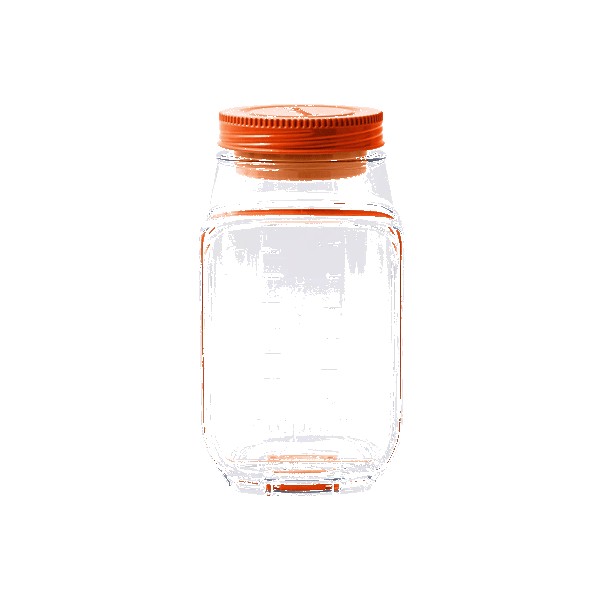 Prepara® Tritan 4.5 Cup Leakproof Salad Pod with 2.5oz Dressing Capsule 1