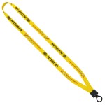 1/2" Dye-Sublimated Stretchy Elastic Lanyard with Plastic Clamshell and Plastic O-Ring 1 1/2" Dye-Sublimated Stretchy Elastic Lanyard with Plastic Clamshell and Plastic O-Ring 1