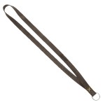 Roper Lanyard with Split Ring - Slate Gray Lemon Roper Lanyard with Split Ring - Slate Gray Lemon