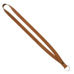 Roper Lanyard with Split Ring - Tan Green Blank Roper Lanyard with Split Ring - Tan Green Blank
