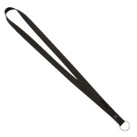 Roper Lanyard with Split Ring - Black Roper Lanyard with Split Ring - Black