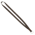 Roper Lanyard with Split Ring - Slate Gray Light Rust Blank Roper Lanyard with Split Ring - Slate Gray Light Rust Blank