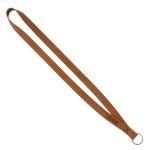 Roper Lanyard with Split Ring - Distressed Brown Light Rust Blank Roper Lanyard with Split Ring - Distressed Brown Light Rust Blank