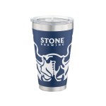 Basecamp Pint Tumbler - 16 oz - Navy Blue Screen Print Basecamp Pint Tumbler - 16 oz - Navy Blue Screen Print