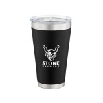 Basecamp Pint Tumbler - 16 oz - Black Screen Print Basecamp Pint Tumbler - 16 oz - Black Screen Print