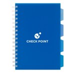 Tabulator Notebook - Blue Screen Print Tabulator Notebook - Blue Screen Print