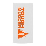 100% Cotton Terry Velour Economy Beach Towel (White) 4 100% Cotton Terry Velour Economy Beach Towel (White) 4