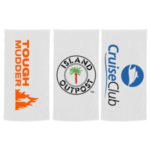 100% Cotton Terry Velour Economy Beach Towel (White) 1 100% Cotton Terry Velour Economy Beach Towel (White) 1