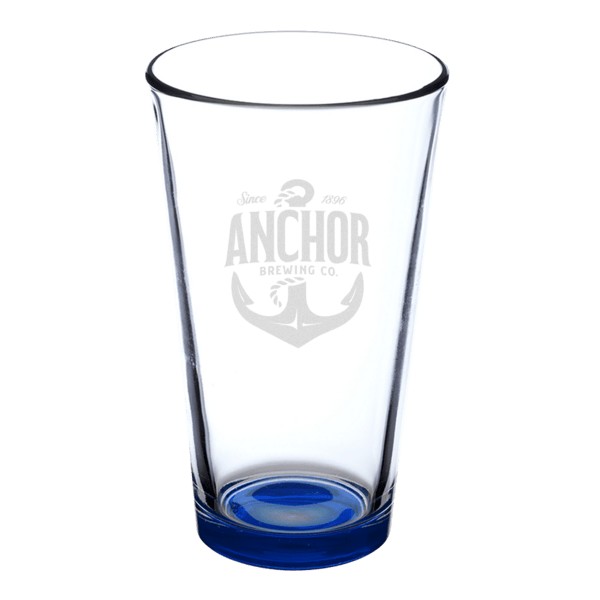 Thirsty 16 oz Pint Glasses with Color Bottom 1