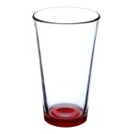 Thirsty 16 oz Pint Glasses with Color Bottom 2 Thirsty 16 oz Pint Glasses with Color Bottom 2