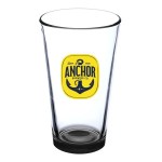 Thirsty 16 oz Pint Glasses with Color Bottom - Black Spectrum Digital Print Thirsty 16 oz Pint Glasses with Color Bottom - Black Spectrum Digital Print