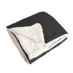 Oversized Mink Sherpa Blanket - Red Blank Oversized Mink Sherpa Blanket - Red Blank