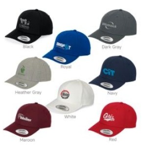 Yupoong Premium Curved Visor Snapback Cap 1 Yupoong Premium Curved Visor Snapback Cap 1