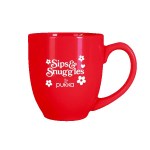 TMA5000C Belmont 16oz Color Bistro Glossy Mug - Gray Blank TMA5000C Belmont 16oz Color Bistro Glossy Mug - Gray Blank