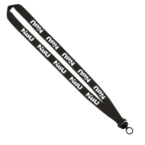 Evolution34 -¾" Polyester Welded Lanyard w/Trapezoid & Plastic O-Ring 1 Evolution34 -¾" Polyester Welded Lanyard w/Trapezoid & Plastic O-Ring 1
