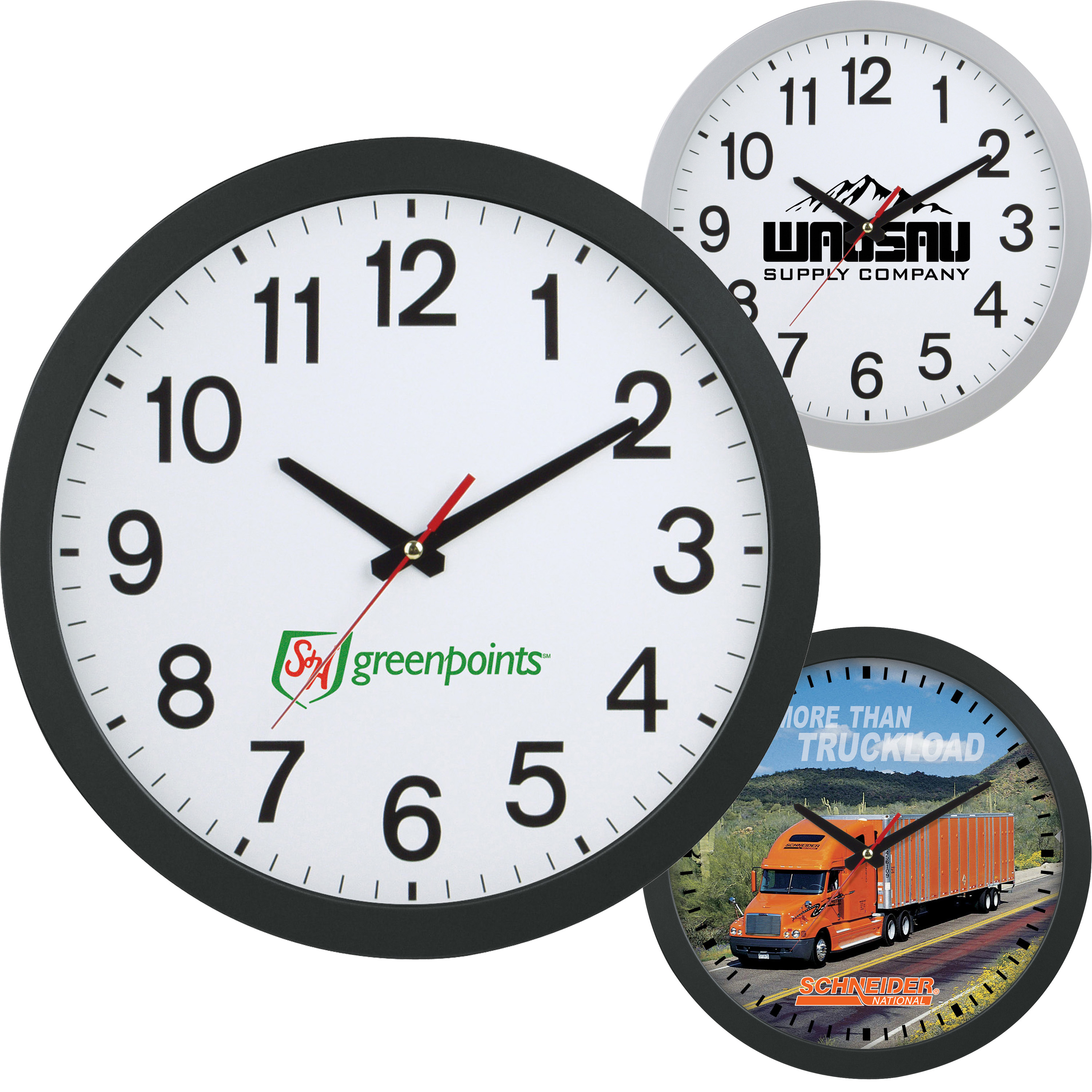 12" Slim Wall Clock 1