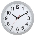 12" Slim Wall Clock - Black 12" Slim Wall Clock - Black