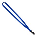 Evolution12 - 1/2" Polyester Welded Lanyard with Trapezoid and Plastic O-Ring - Royal Blue PA1 Blank Evolution12 - 1/2" Polyester Welded Lanyard with Trapezoid and Plastic O-Ring - Royal Blue PA1 Blank