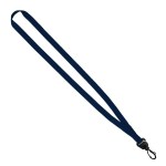 Evolution12 - 1/2" Polyester Welded Lanyard with Trapezoid and Plastic O-Ring - Navy PB1 Blank Evolution12 - 1/2" Polyester Welded Lanyard with Trapezoid and Plastic O-Ring - Navy PB1 Blank