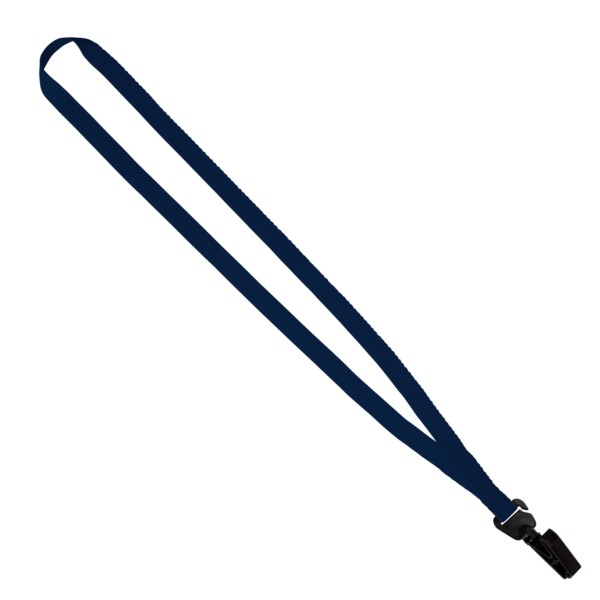 Evolution12 - 1/2" Polyester Welded Lanyard with Trapezoid and Plastic O-Ring 1