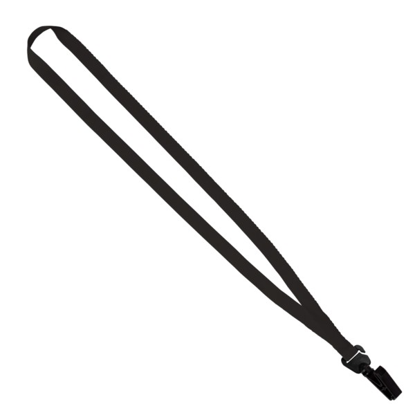 Evolution12 - 1/2" Polyester Welded Lanyard with Trapezoid and Plastic O-Ring 1