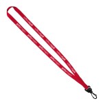 Evolution12 - 1/2" Polyester Welded Lanyard with Trapezoid and Plastic O-Ring - Red PB1 Evolution12 - 1/2" Polyester Welded Lanyard with Trapezoid and Plastic O-Ring - Red PB1