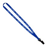 Evolution12 - 1/2" Polyester Welded Lanyard with Trapezoid and Plastic O-Ring - Royal Blue PA1 Evolution12 - 1/2" Polyester Welded Lanyard with Trapezoid and Plastic O-Ring - Royal Blue PA1