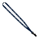 Evolution12 - 1/2" Polyester Welded Lanyard with Trapezoid and Plastic O-Ring - Navy PA1 Evolution12 - 1/2" Polyester Welded Lanyard with Trapezoid and Plastic O-Ring - Navy PA1