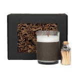 HARPER 8oz Candle with Matches Set - TGSHARPER-SGY Blank HARPER 8oz Candle with Matches Set - TGSHARPER-SGY Blank